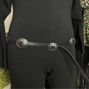 western leather belt
